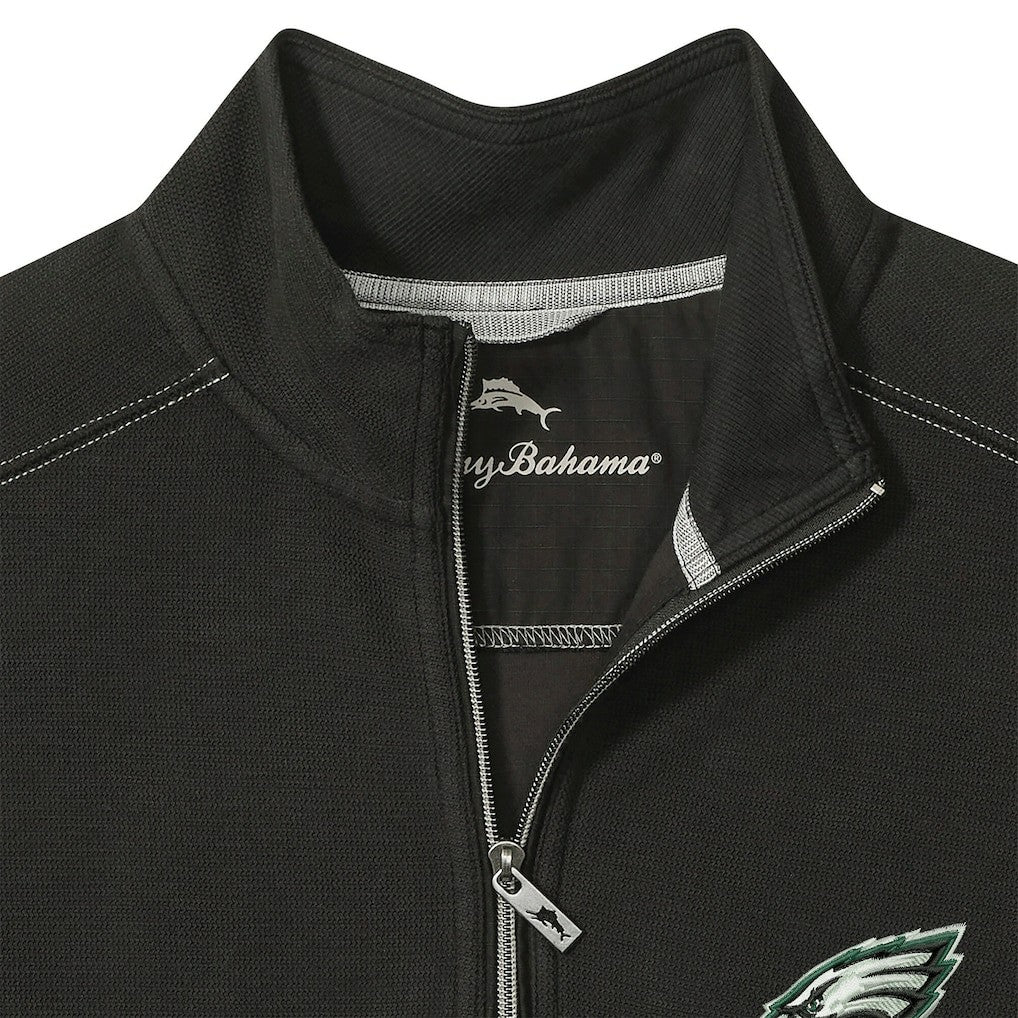 Philadelphia Eagles Sport Tobago Half-Zip Pullover - Black Pullover