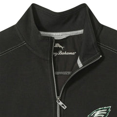 Philadelphia Eagles Sport Tobago Half-Zip Pullover - Black Pullover
