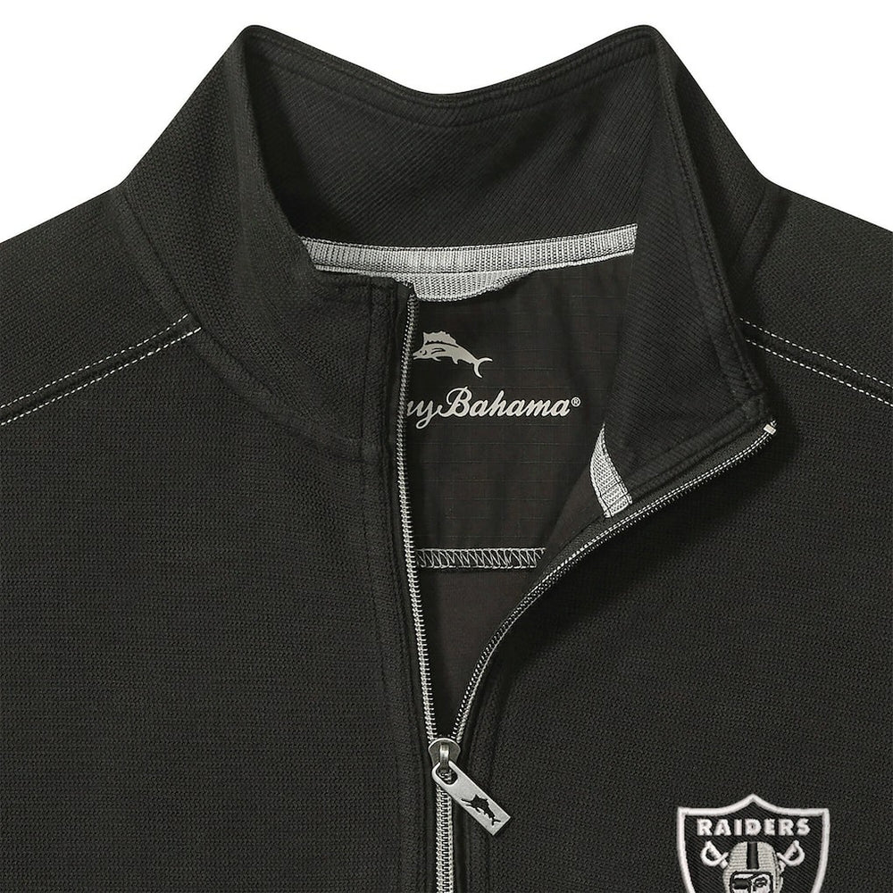 Las Vegas Raiders Sport Tobago Half-Zip Pullover - Black Pullover