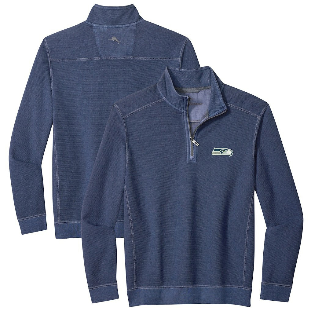 Seattle Seahawks Sport Tobago Half-Zip Pullover - College Navy Pullover