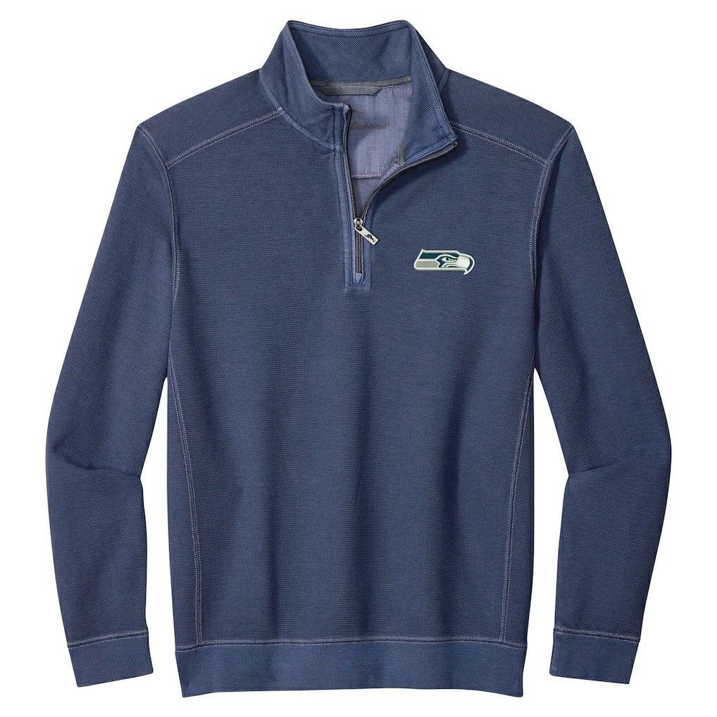 Seattle Seahawks Sport Tobago Half-Zip Pullover - College Navy Pullover