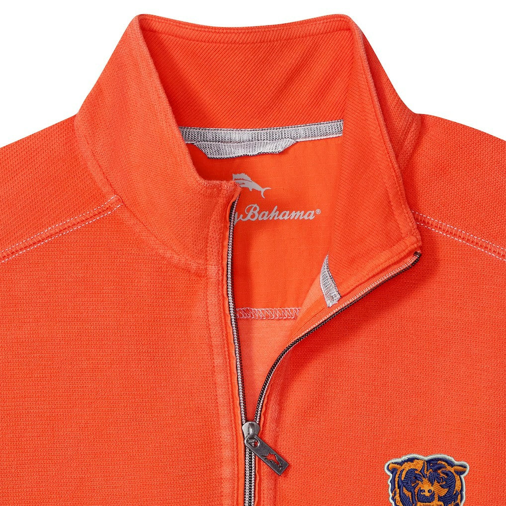 Chicago Bears Sport Tobago Half-Zip Pullover - Orange Pullover