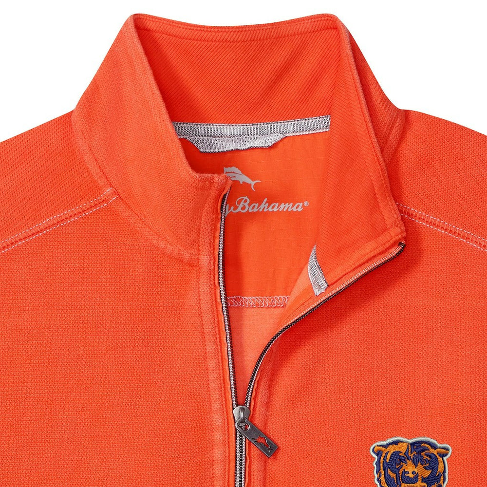 Chicago Bears Sport Tobago Half-Zip Pullover - Orange Pullover
