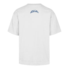 Los Angeles Chargers '47 Unisex I Love Guys Who Like Football Foundation T-Shirt - White T-shirts