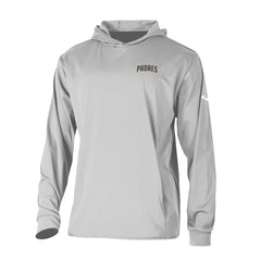 San Diego Padres Columbia Long Drive Pullover Hoodie - Gray Hoodies