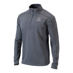 Arizona Diamondbacks Columbia Omni-Wick Shotgun Quarter-Zip Pullover - Gray Pullover