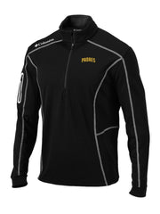 San Diego Padres Columbia Omni-Wick Shotgun Quarter-Zip Pullover - Black Pullover