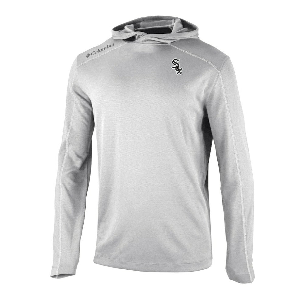 Chicago White Sox Columbia Omni-Wick Shotgun Pullover Hoodie - Gray Hoodies