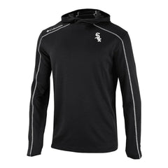 Chicago White Sox Columbia Omni-Wick Shotgun Pullover Hoodie - Black Hoodies