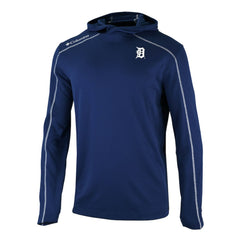 Detroit Tigers Columbia Omni-Wick Shotgun Pullover Hoodie - Navy Hoodies