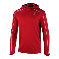 Boston Red Sox Columbia Omni-Wick Shotgun Pullover Hoodie - Red Hoodies