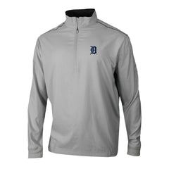 Detroit Tigers Columbia Omni-Wick Bogey's Paradise Quarter-Zip Pullover - Gray Pullover