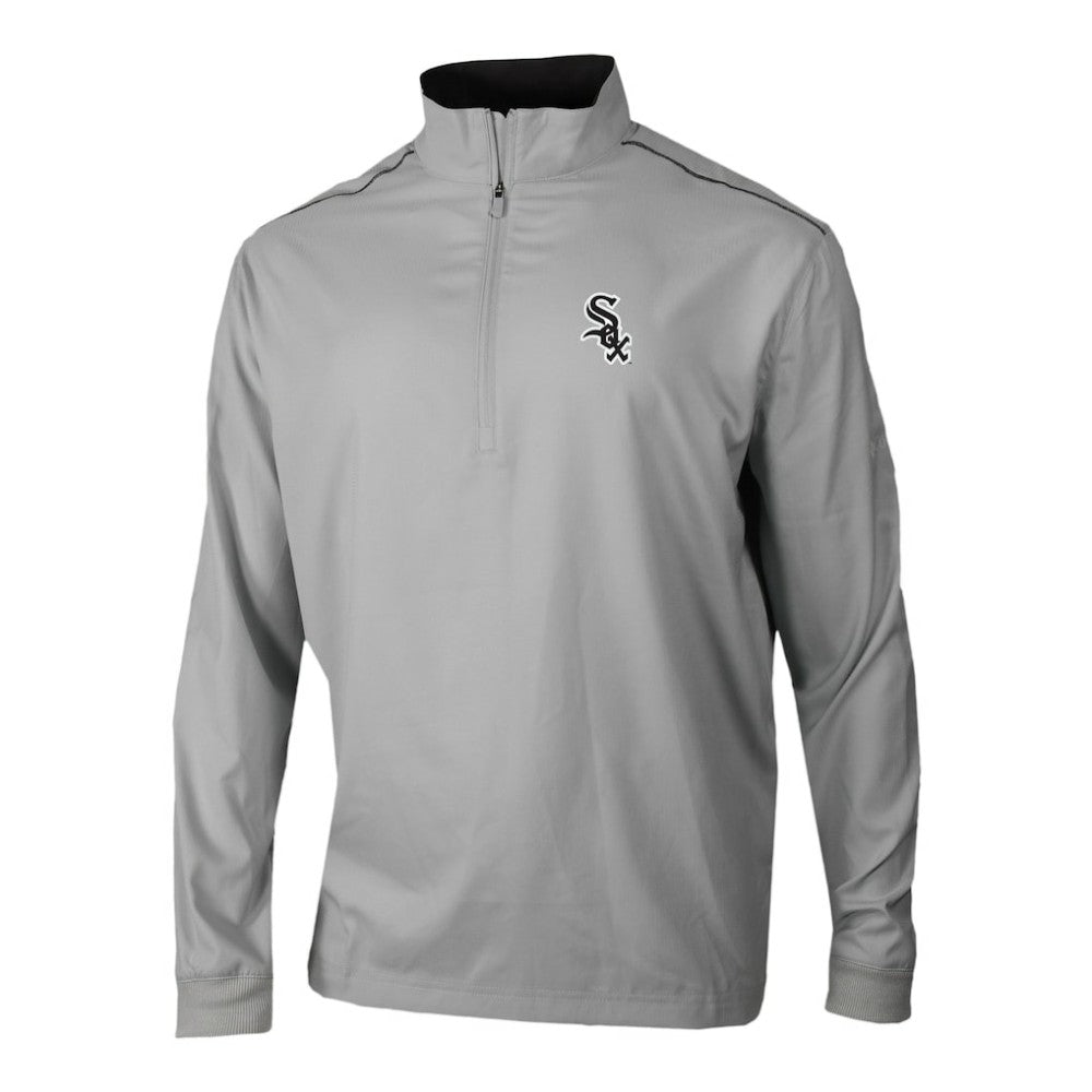 Chicago White Sox Columbia Omni-Wick Bogey's Paradise Quarter-Zip Pullover - Gray Pullover