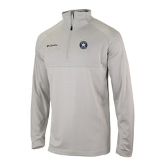 Houston Astros Columbia Omni-Wick Raglan Rockin' It Quarter-Zip Pullover - Gray Pullover