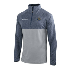 Milwaukee Brewers Columbia Omni-Wick Raglan Rockin' It Quarter-Zip Pullover - Navy Pullover
