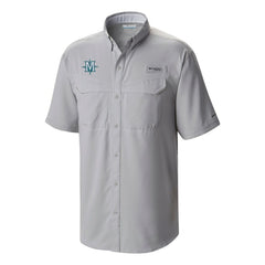Seattle Mariners Columbia Omni-Wick Low Drag Offshore Button-Up Shirt - Gray