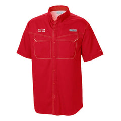 Boston Red Sox Columbia Omni-Wick Low Drag Offshore Button-Up Shirt - Red