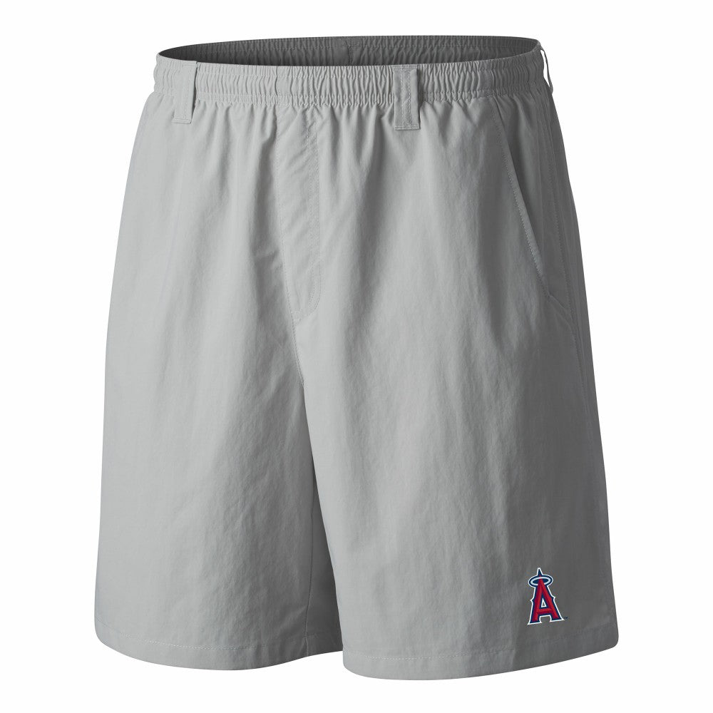 Los Angeles Angels Columbia PFG Backcast III Water Shorts - Gray Shorts