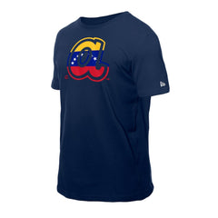 Atlanta Braves New Era Venezuelan Flag Logo T-Shirt - Navy T-shirts