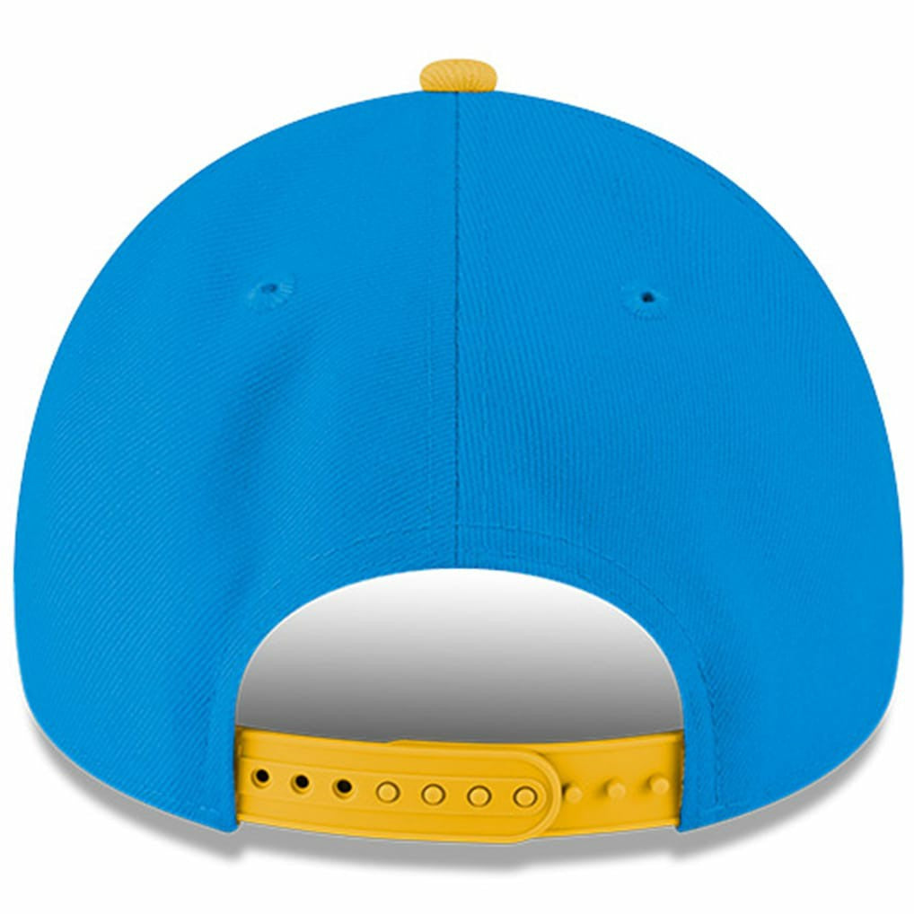 Los Angeles Chargers New Era Charger Power A-Frame 9FORTY Adjustable Hat - White/Powder Blue Hats