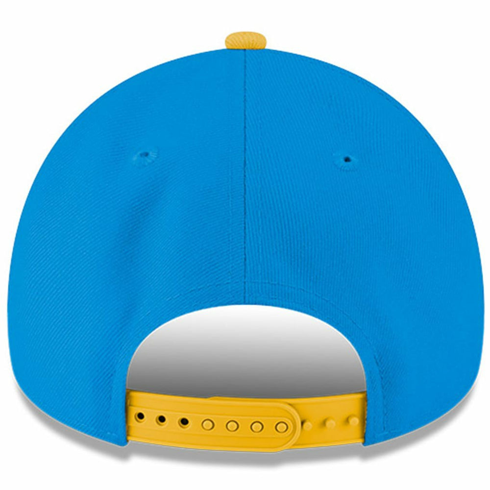 Los Angeles Chargers New Era Charger Power A-Frame 9FORTY Adjustable Hat - White/Powder Blue Hats