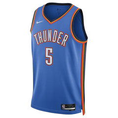 Luguentz Dort Oklahoma City Thunder Unisex Swingman Player Jersey Icon Edition Blue - Nike