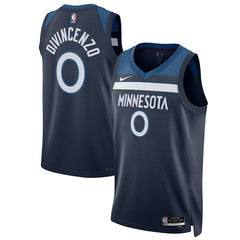 Donte DiVincenzo Minnesota Timberwolves Unisex Swingman Player Jersey Icon Edition Navy - Nike