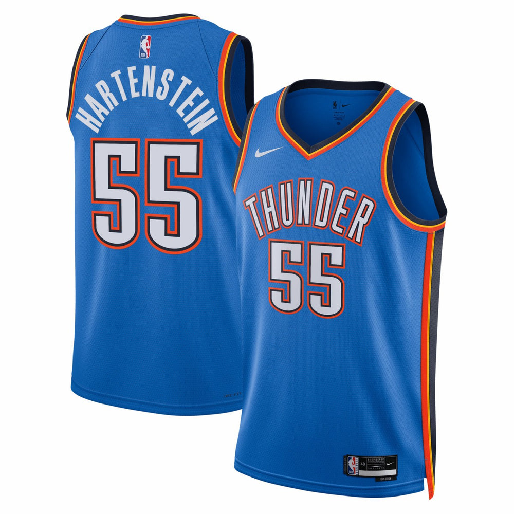 Isaiah Hartenstein Oklahoma City Thunder Unisex Swingman Player Jersey Icon Edition Blue - Nike outlet