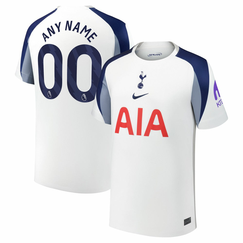 Tottenham Hotspur Youth 2025/26 Home Replica Custom Jersey White - Nike discount