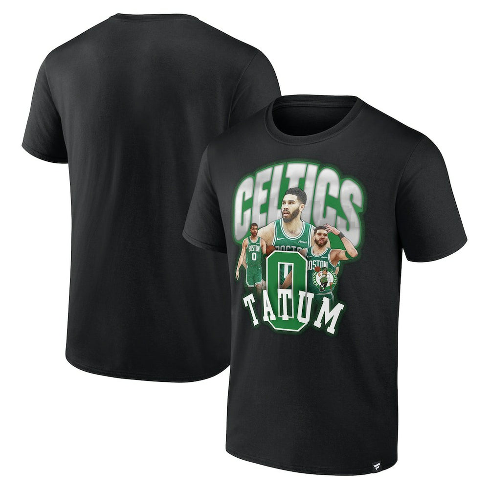 Jayson Tatum Boston Celtics Notorious 4.0 T-Shirt Black - Fanatics