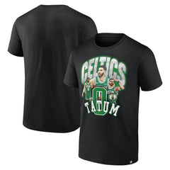 Jayson Tatum Boston Celtics Notorious 4.0 T-Shirt Black - Fanatics