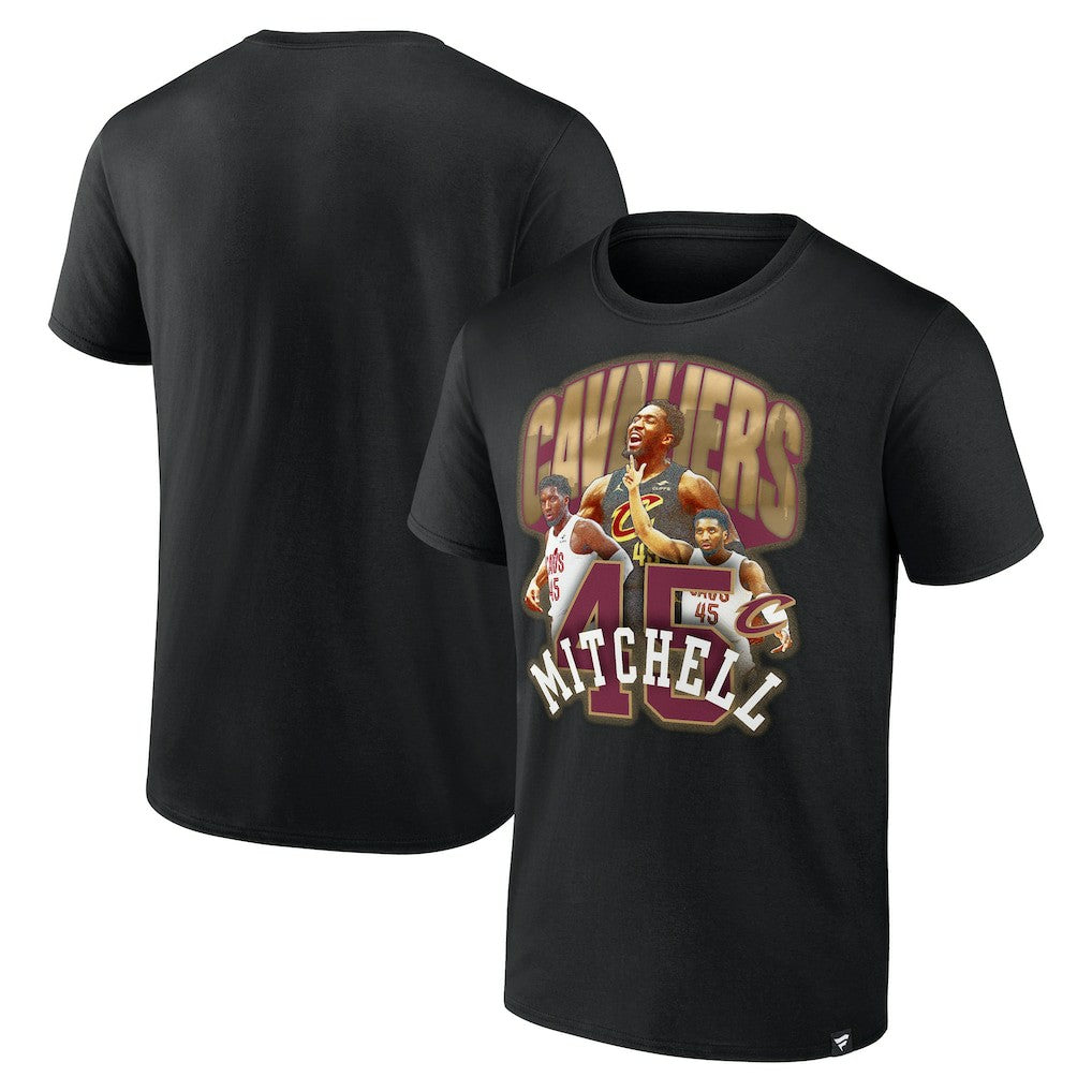 Donovan Mitchell Cleveland Cavaliers Notorious 4.0 T-Shirt Black - Fanatics
