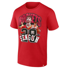 Alperen Sengun Houston Rockets Notorious 4.0 T-Shirt Red - Fanatics