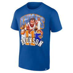 Jalen Brunson New York Knicks Notorious 4.0 T-Shirt Blue - Fanatics