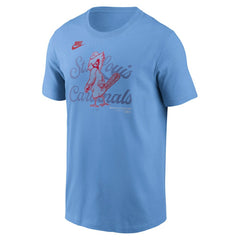 St. Louis Cardinals Nike Local Hometown T-Shirt - Light Blue T-shirts