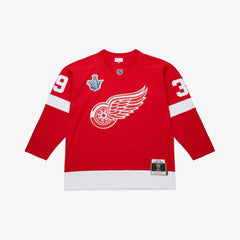Dominik Hasek Detroit Red Wings Mitchell & Ness 2007-08 Power Play Jersey - Red | US 203116623