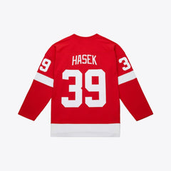 Dominik Hasek Detroit Red Wings Mitchell & Ness 2007-08 Power Play Jersey - Red | US 203116623