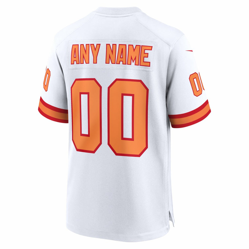 76 Tampa Bay Buccaneers 50th Season Custom Game Jersey - White Jerseys