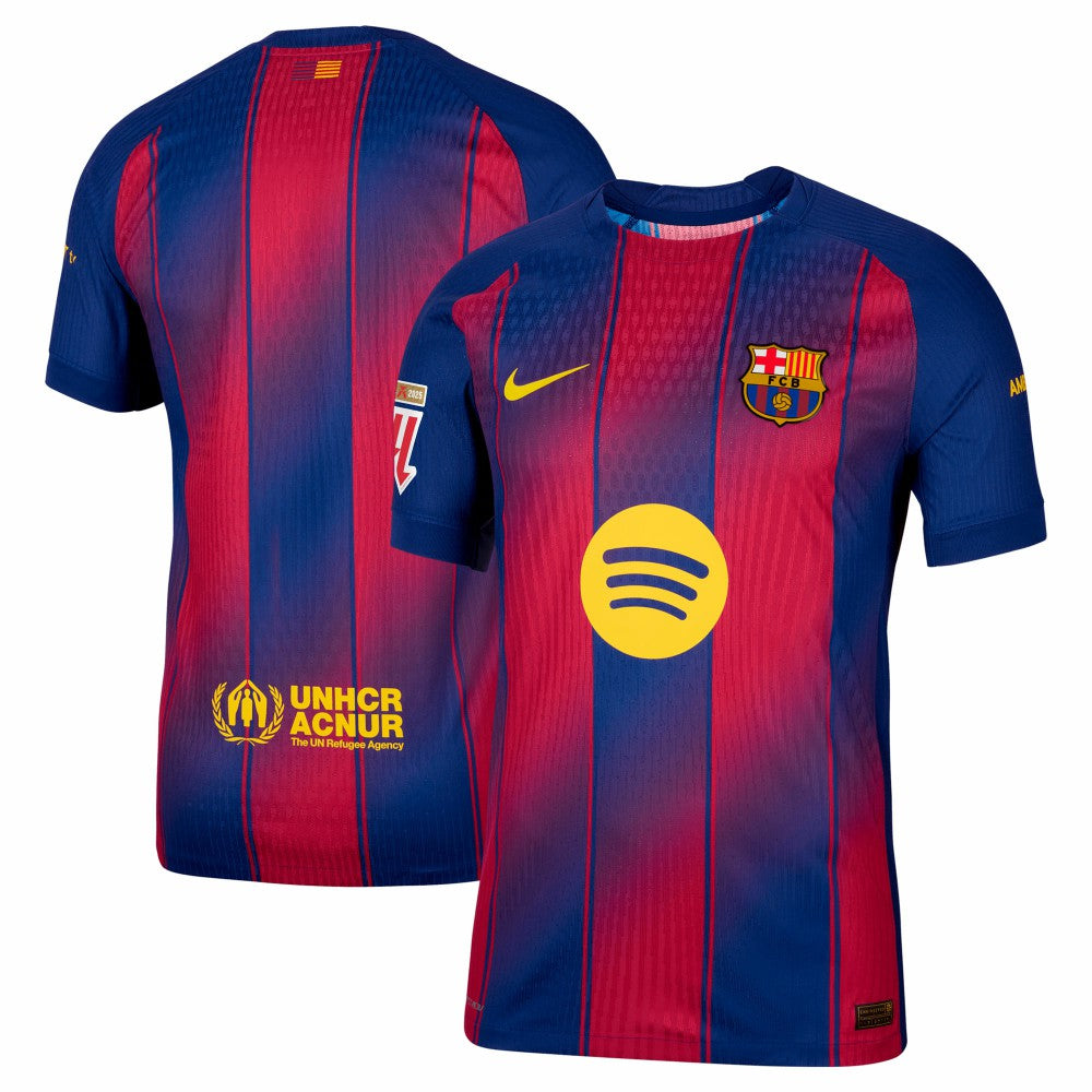 Barcelona 2025/26 Home Jersey with Patch Navy - Nike on sale