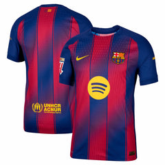 Barcelona 2025/26 Home Jersey with Patch Navy - Nike on sale