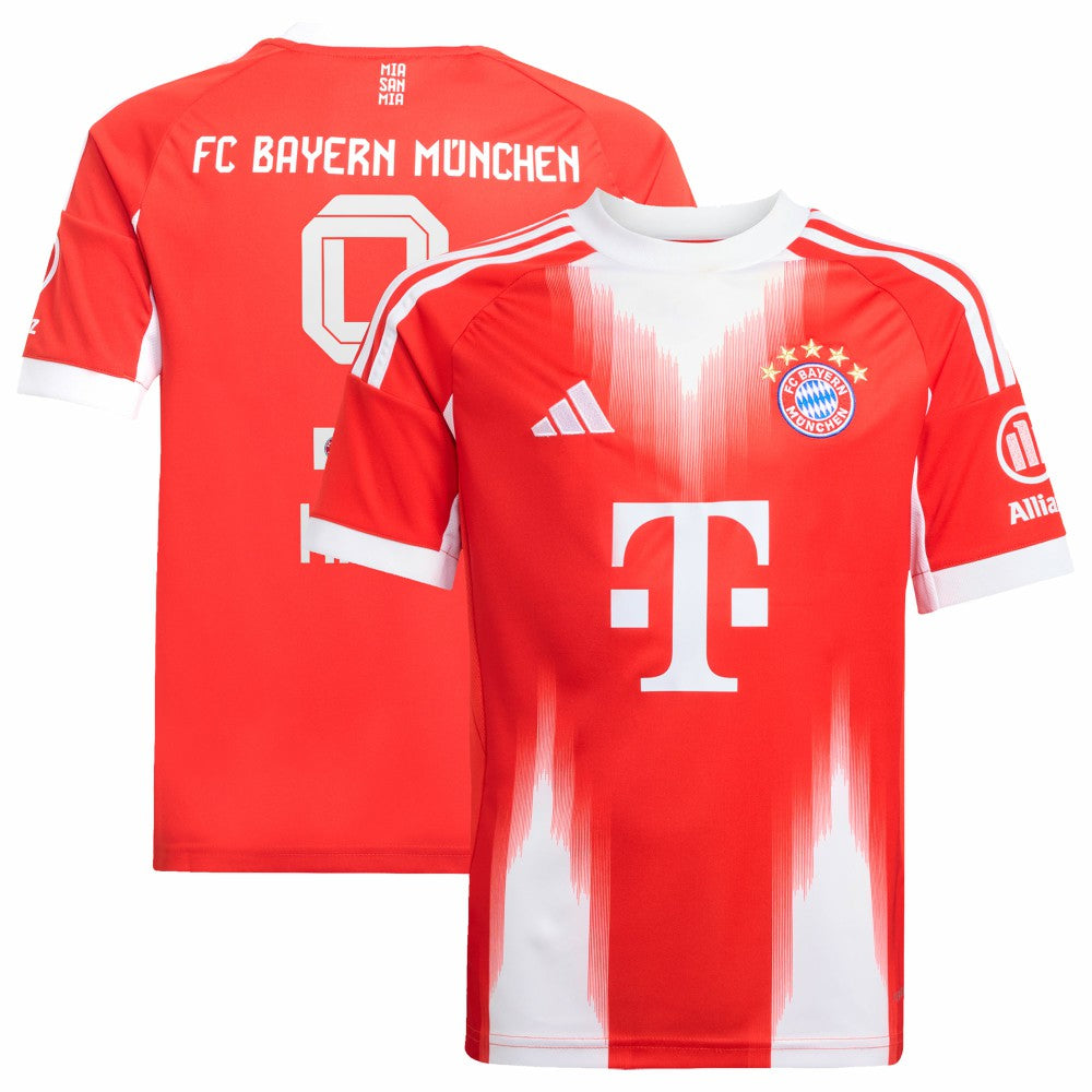 Harry Kane Bayern Munich Youth 2025/26 Home Replica Jersey Red - Adidas cheap