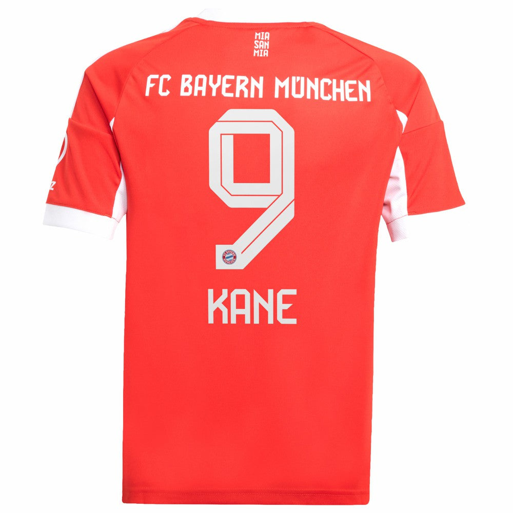 Harry Kane Bayern Munich Youth 2025/26 Home Replica Jersey Red - Adidas cheap