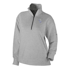 Colorado Rockies Columbia Women's Birchwood Hills Quarter-Zip Pullover - Gray Pullover