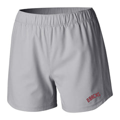 Arizona Diamondbacks Columbia Women's Tamiami Pull-On Shorts - Gray Shorts