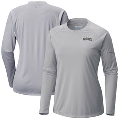 San Diego Padres Columbia Tidal Tee II Long Sleeve T-Shirt - Gray T-shirts