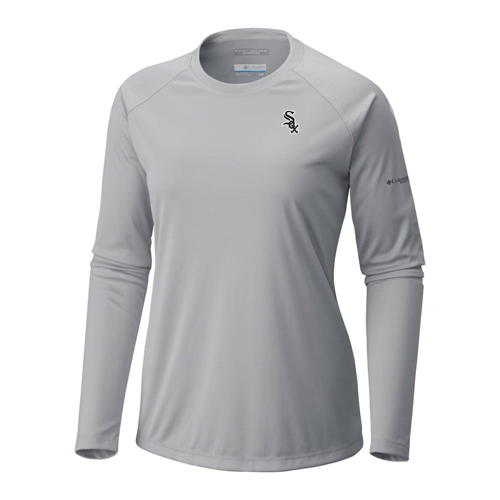 Chicago White Sox Columbia Tidal Tee II Long Sleeve T-Shirt - Gray T-shirts