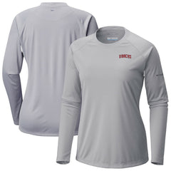 Arizona Diamondbacks Columbia Tidal Tee II Long Sleeve T-Shirt - Gray T-shirts