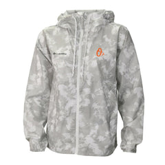 Baltimore Orioles Columbia Women's Flash Challenger Full-Zip Hoodie Windbreaker Jacket - Gray/White Jackets