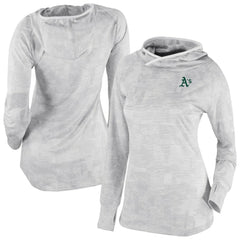 Athletics Columbia Women's Omni-Wick Sunday Ball Raglan Pullover Hoodie - White Hoodies