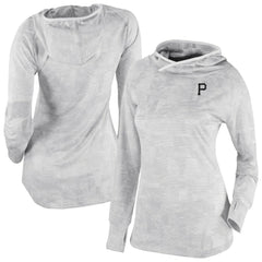Pittsburgh Pirates Columbia Women's Omni-Wick Sunday Ball Raglan Pullover Hoodie - White Hoodies
